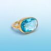 Bettina Ring in Crystal Turquoise