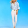 Katherine Slim White Jean